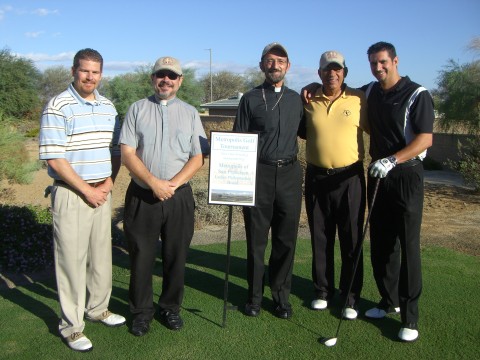 The second of two winning foursomes at the Tournament